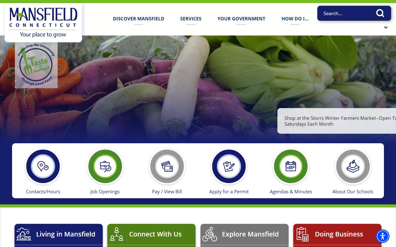 Mansfield Town Clerk website